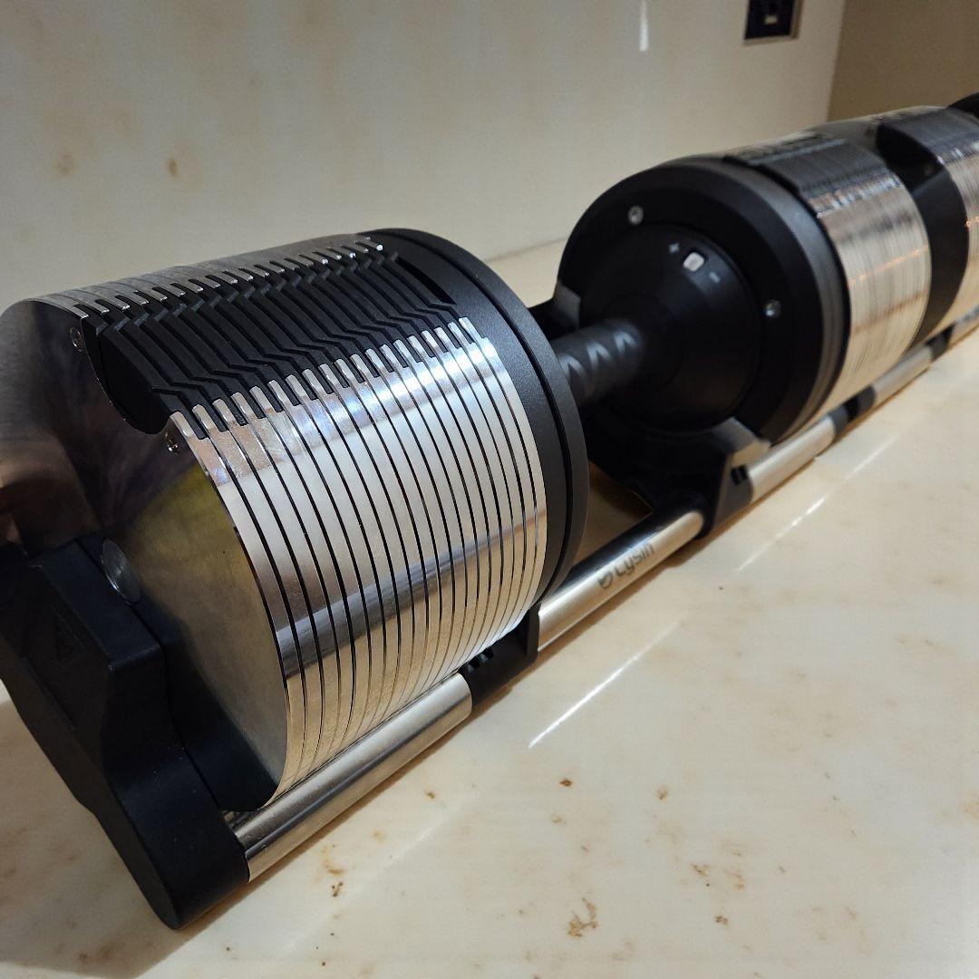 【美品】 ライシン 可変式ダンベル 40kg 2個セット 直取引可能