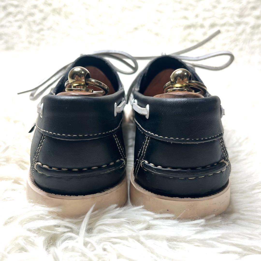 【美品】 パラブーツ デッキシューズ BARTH ネイビー 25.5cm