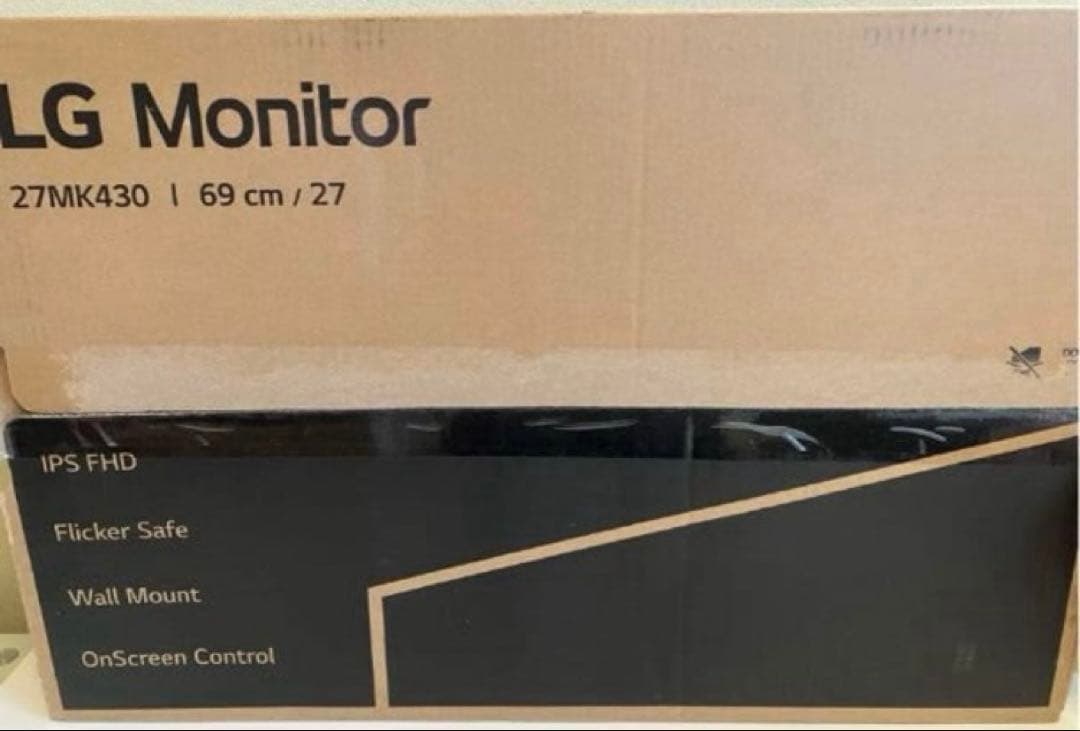 LG ２７インチモニター　27MK430H-B 【匿名配送】【送料込】