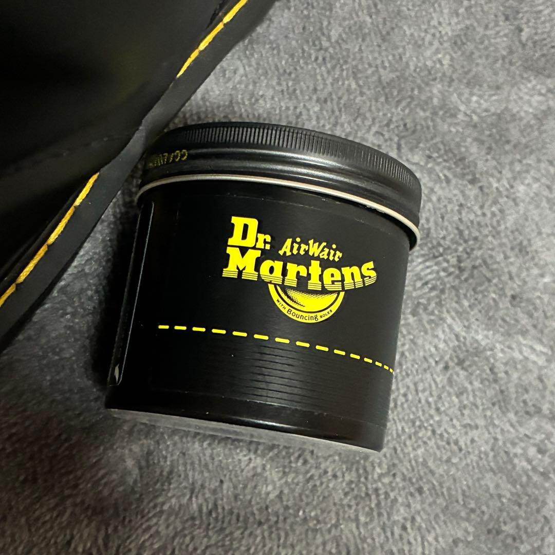 【レザー用ワックス付き】Dr. Martens ブーツ ブラック UK7