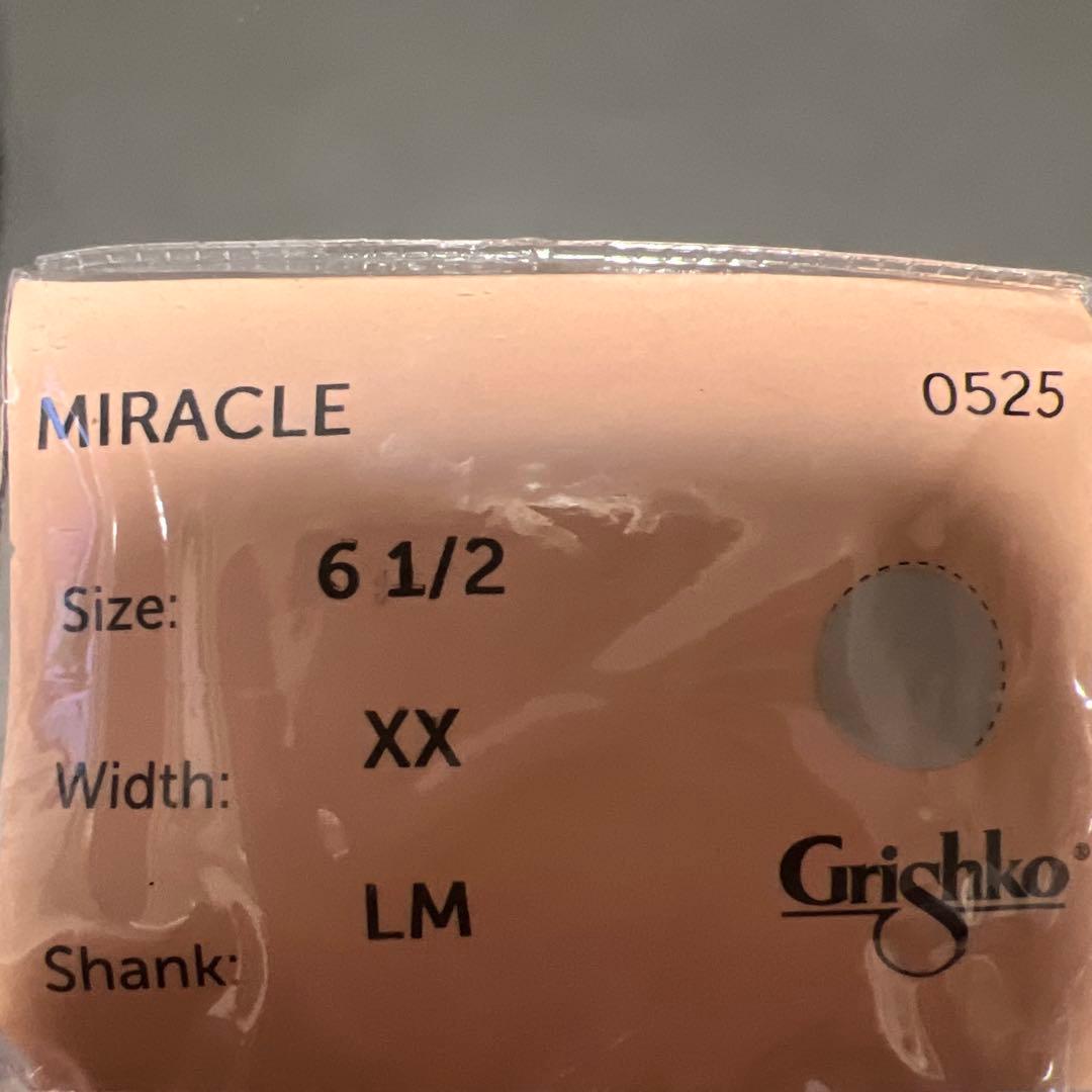 グリシコ　MIRACLE トゥシューズ 6 1/2 XX幅