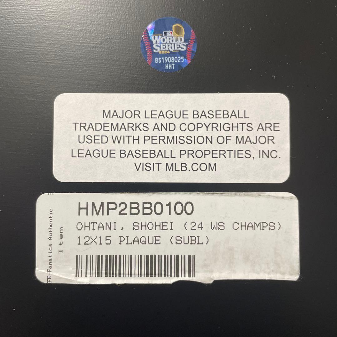 【Wシリーズ連覇】ドジャース 大谷翔平 ワールドシリーズ 2024 優勝記念