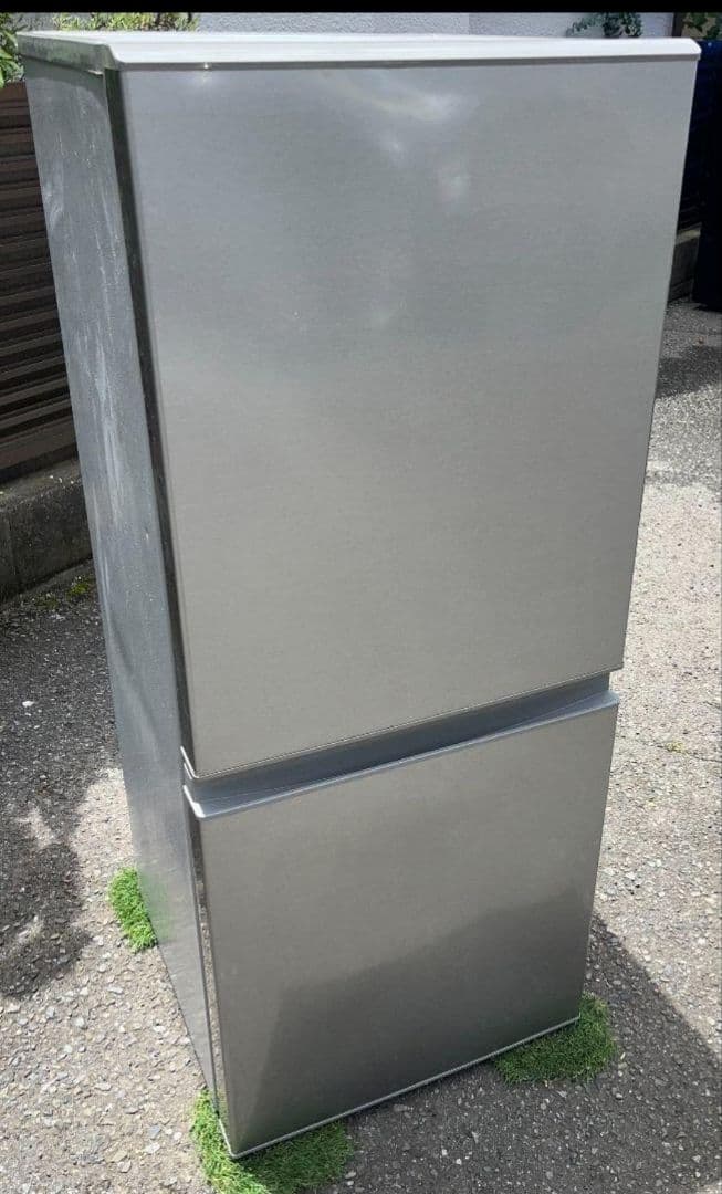 特価アクア冷凍冷蔵庫126L横縞模様低温フリーケース省エネ自動霜取り機能18年製