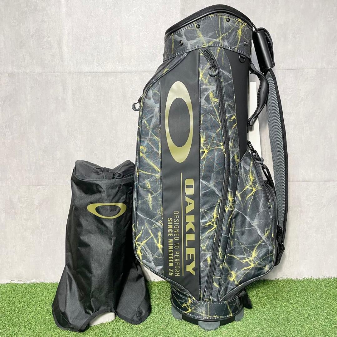 【新品】OAKLEY オークリー キャディバッグ ゴルフバッグ カモフラ柄 迷彩