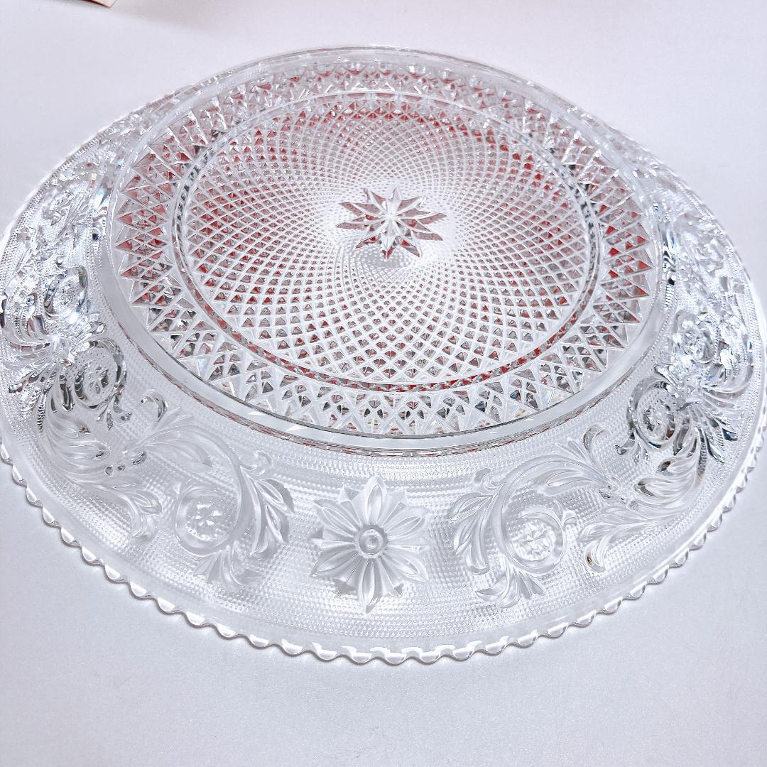 Baccarat バカラ アラベスク プレート 24cm　|3899|