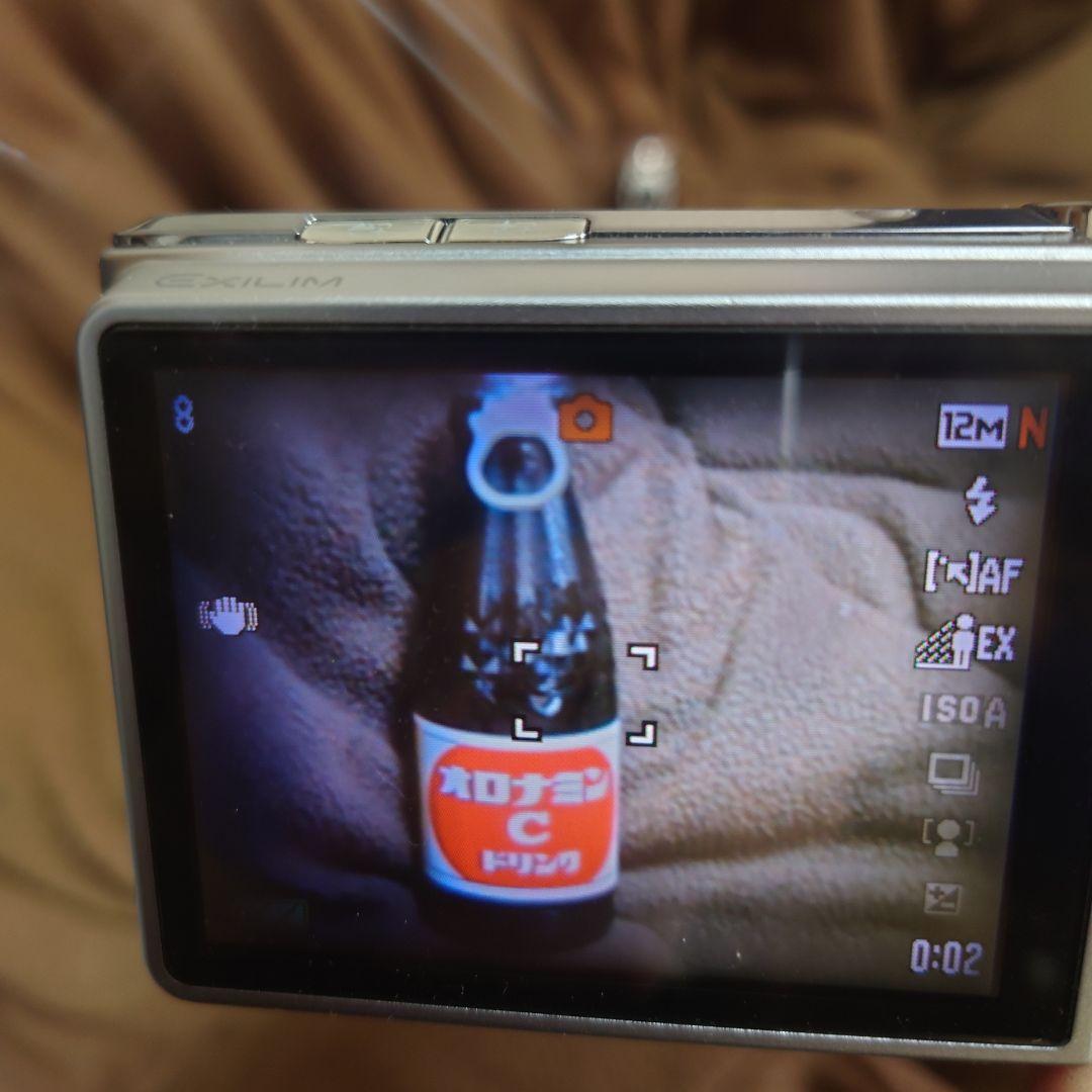 カシオ★ボディ美品動作品EX-H10シルバー★EXILIMデジカメ送料無料