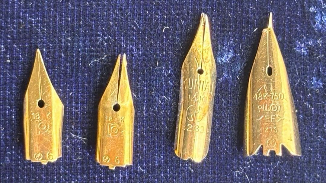 G*i様 万年筆　14K 18K パイロット　pilot 金　ゴールド　ヴィンテ