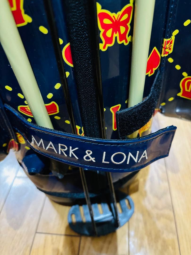 【早い者勝ち】MARK&LONA UnitePatent エナメルキャディバッグ