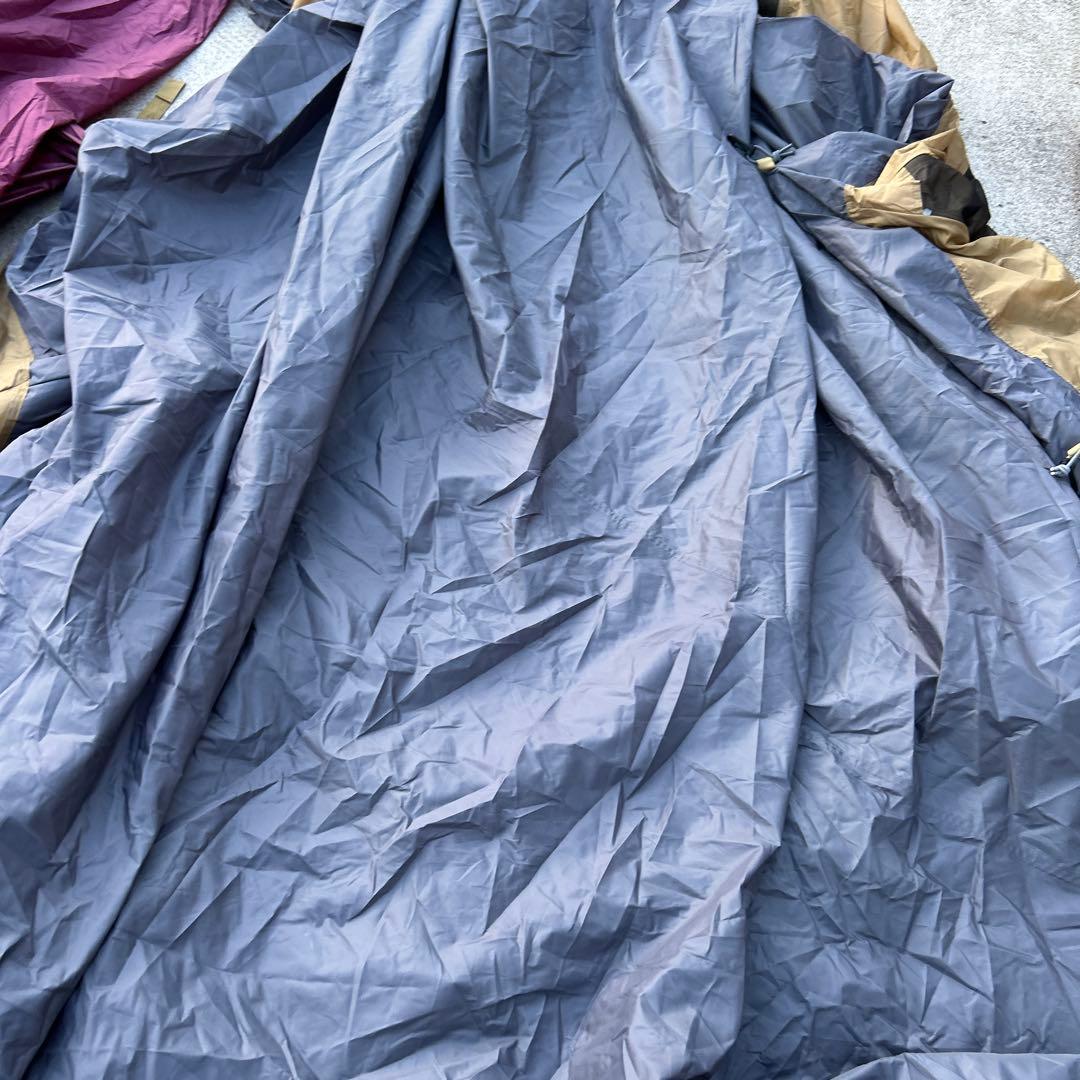 【訳あり】ラウンドスクリーン2ルームハウス　バーガンディ　コールマン　シート