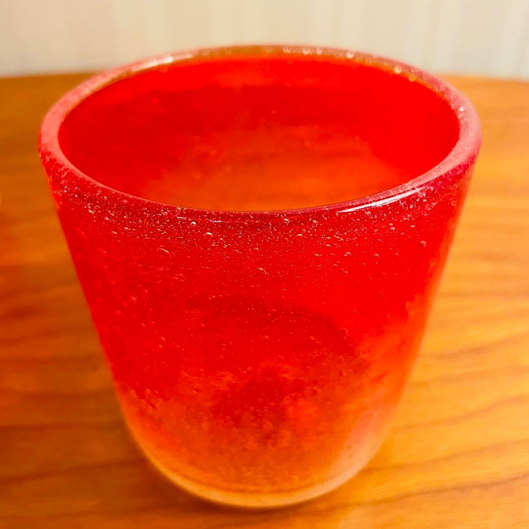 ✨新品未使用✨硝子工芸品 琉球ビードロ硝子 ペアグラス