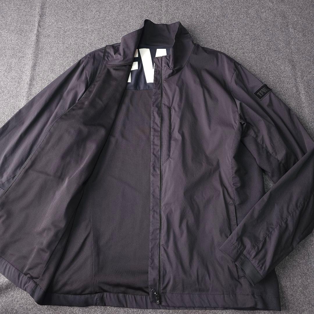 TFW49 背中ロゴネーム 長袖ゴルフブルゾンジャケット 黒 5 メンズ L