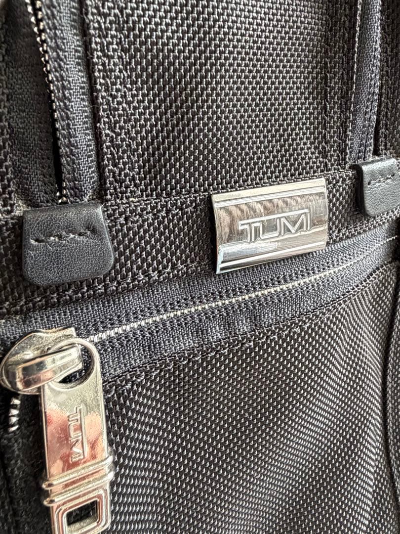 【美品】】TUMI 伊勢丹限定 2611BLE2 ビジネスバック黒 トレーサー付