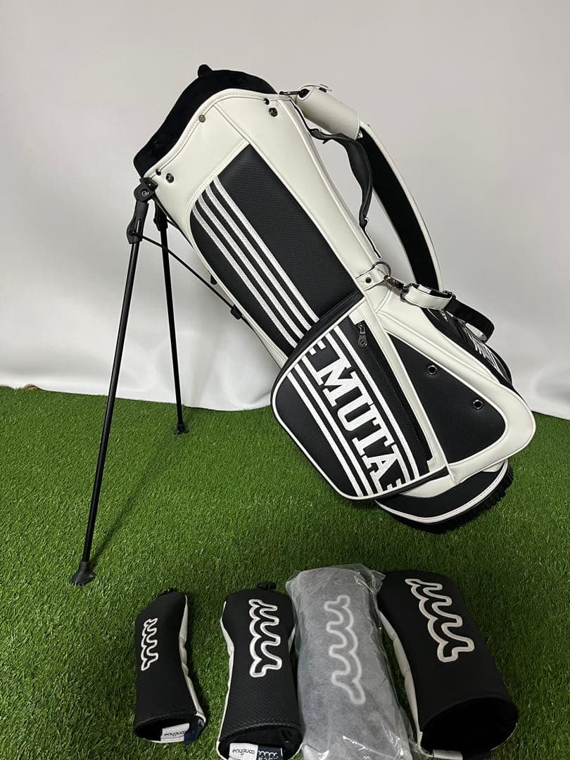 MUTA スタンド　キャディバッグ ホワイト　ムータマリン　MARINE