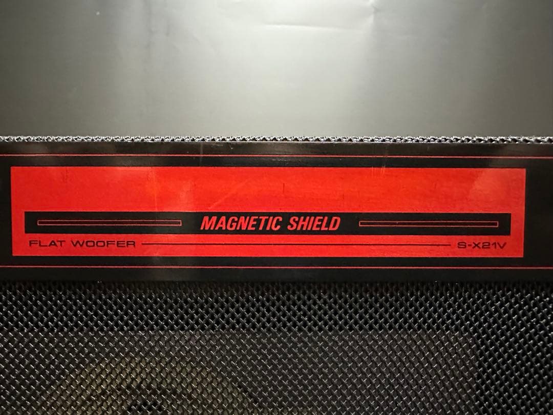 Pioneer パイオニア　S-X21V(RD) スピーカー　ペア シリアル同番