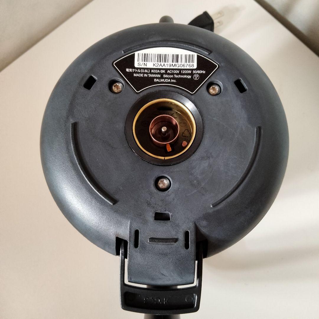 BALMUDA The pot バルミューダ　電気ケトル　ブラック　黒　471