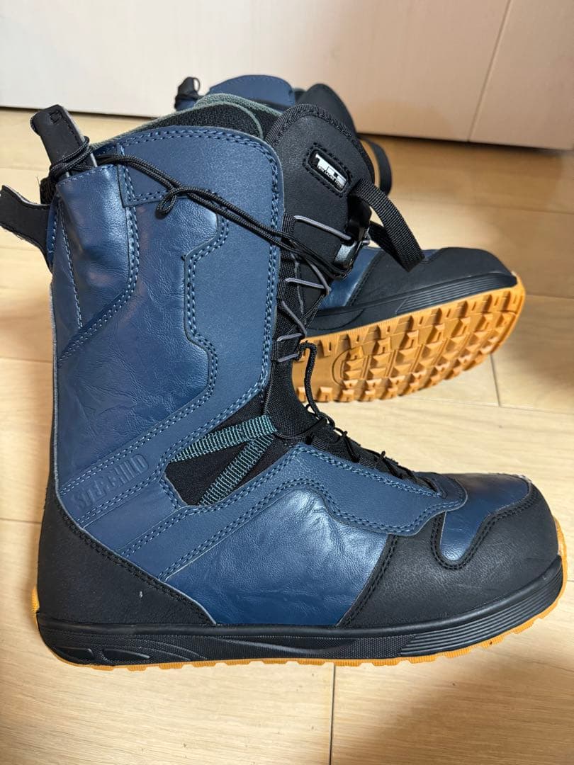 スノーボード ブーツ メンズ26.5cmネイビーブラック