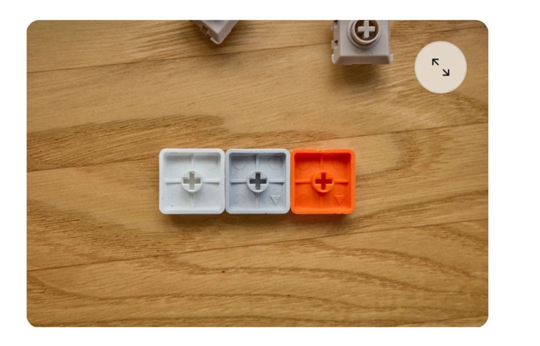 monograph notra-PBT製 17mmロープロファイルキーキャップ