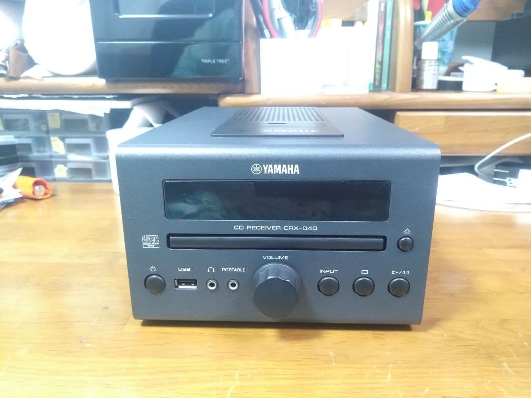 【動作確認済】YAMAHA CRX-040 CDレシーバー