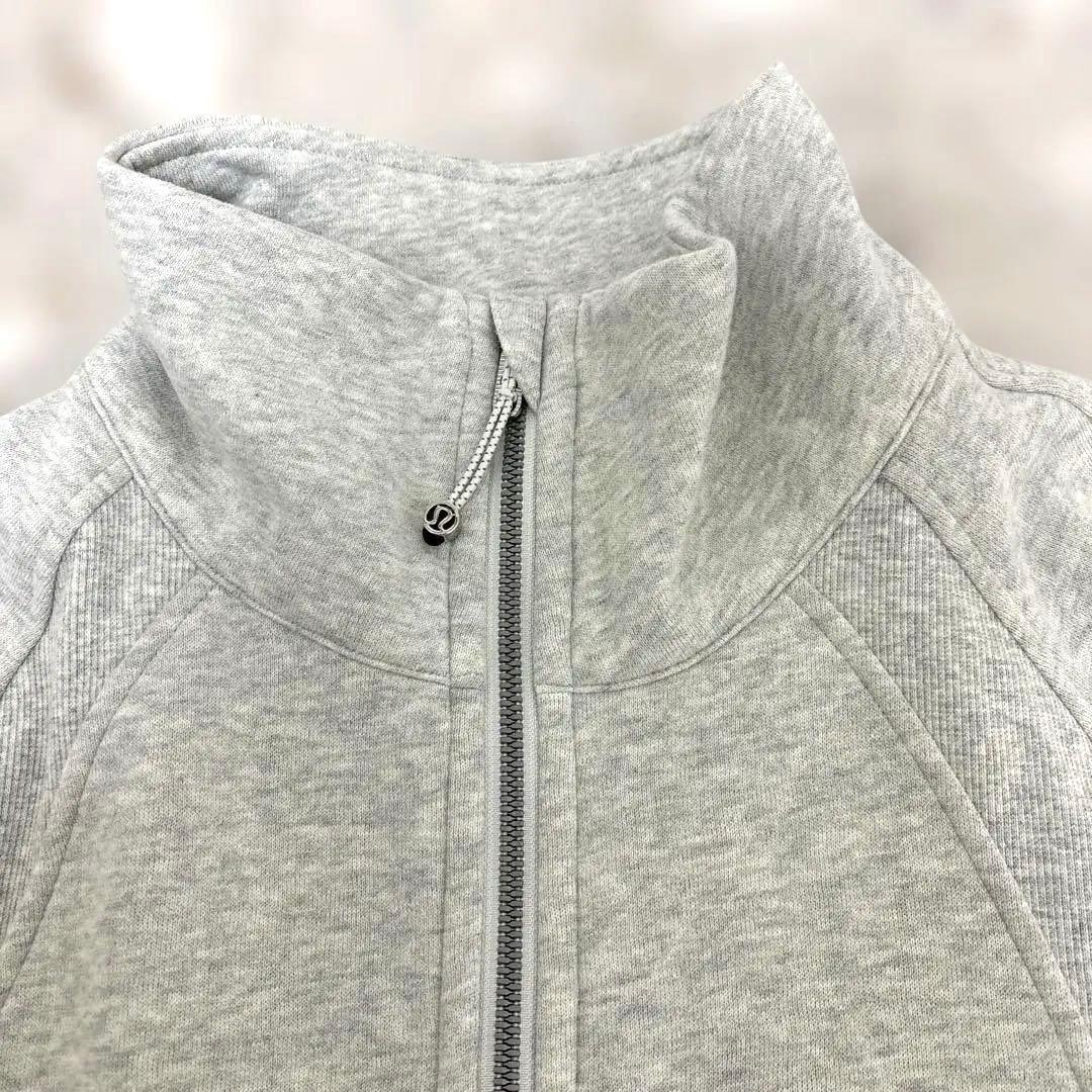 新作新品【Lululemon 】定価22000円ハーフジップライトグレー　L/M