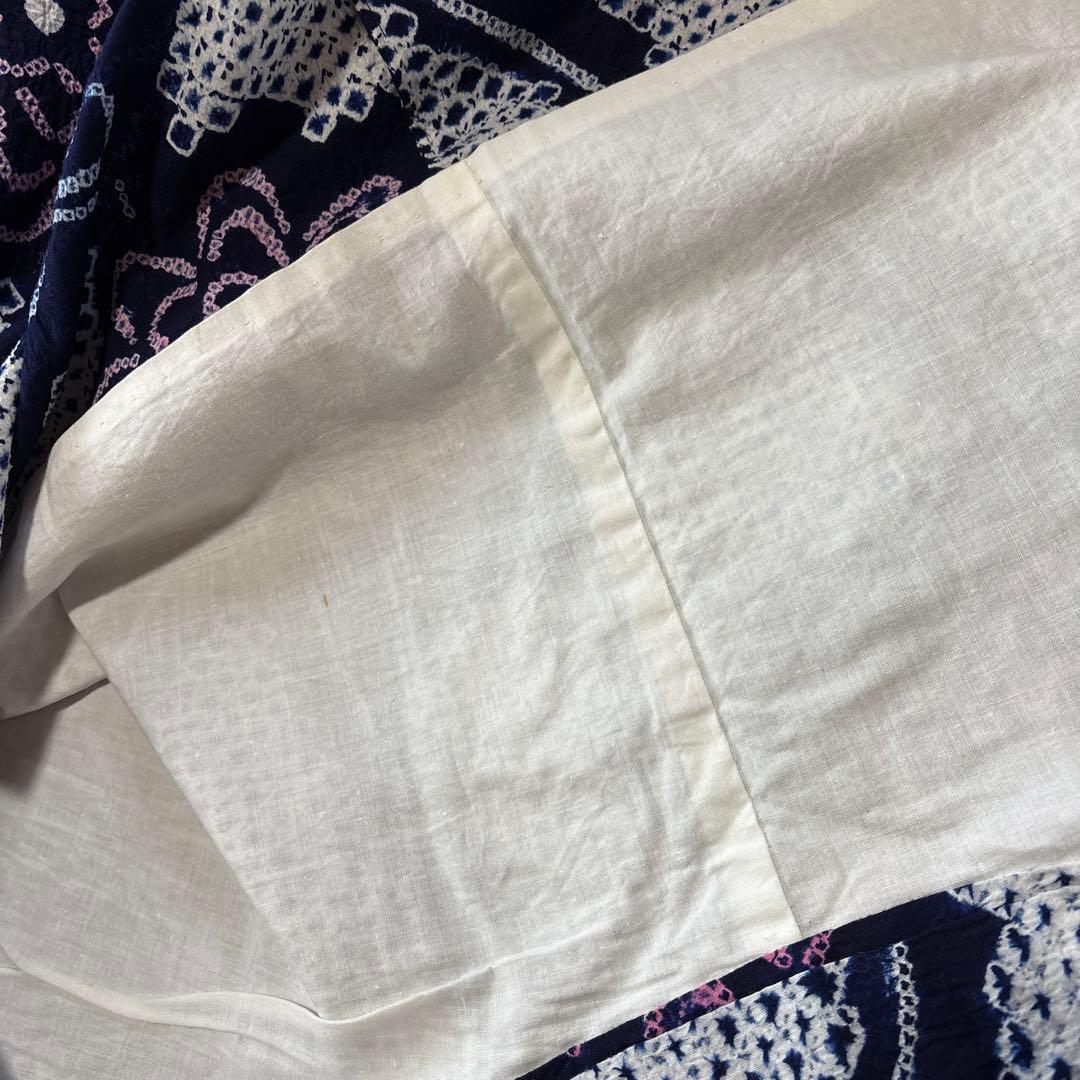 お花と蝶々♡有松絞り(^^)