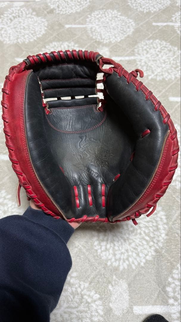 ミズノ軟式用キャッチャーミット BALL TOWNで手入れ•保湿済み