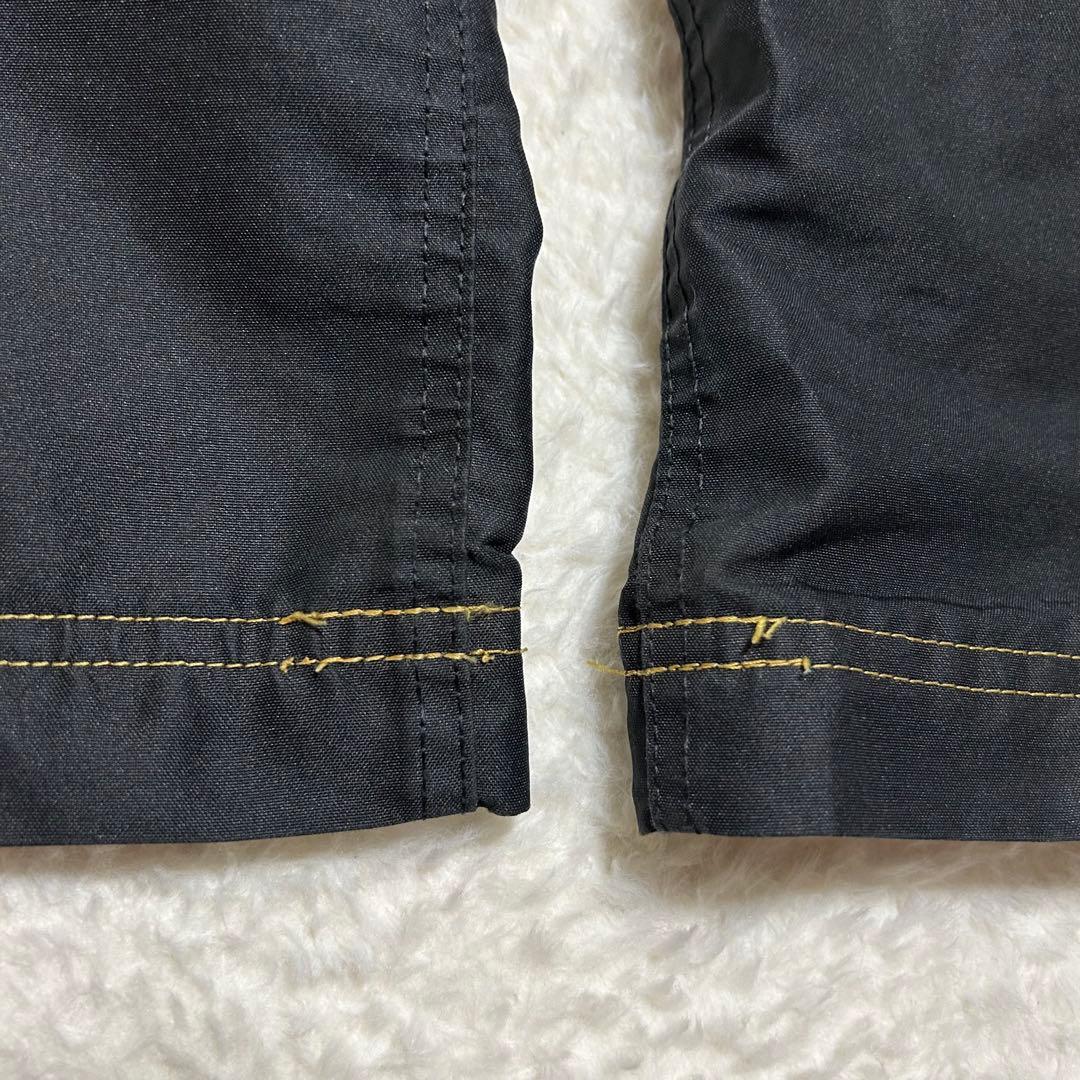 ミズノ MIZUNO タフブレーカー ウインドブレーカー 上下 黒/赤 L