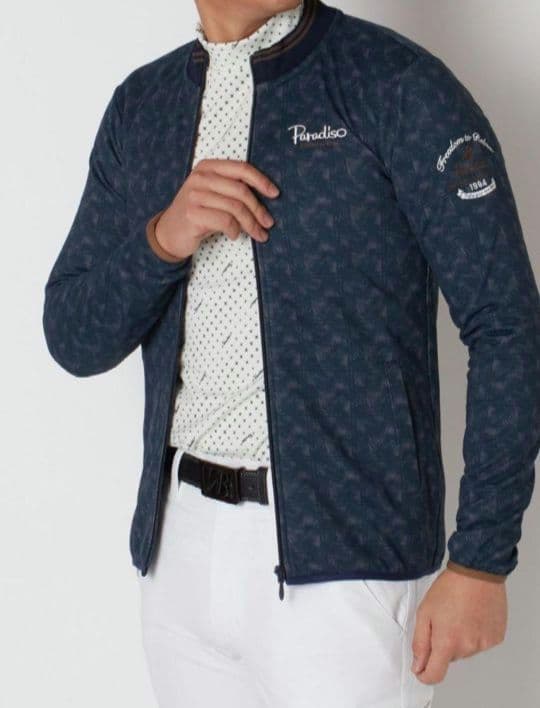 【新品】メンズ M ブリジストン ゴルフ ジャケット パラディーゾ ネイビー 紺