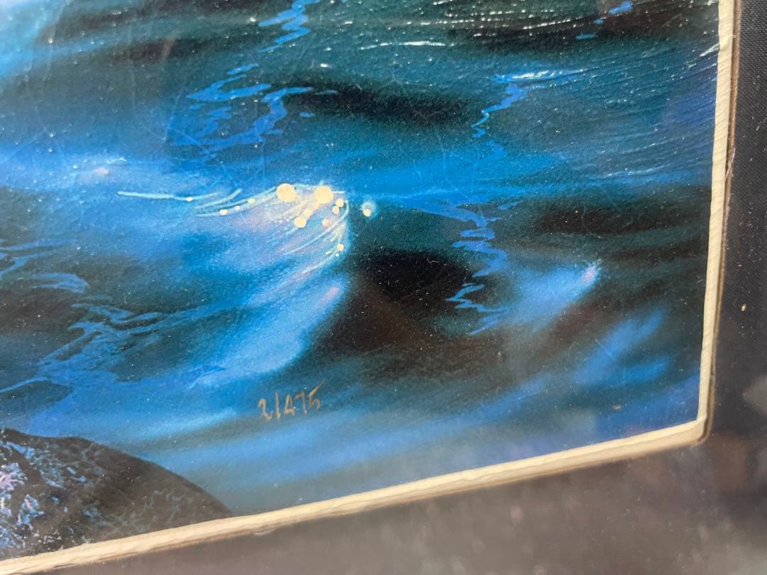 限定版クリスチャンラッセン「ラハイナ スターライト」C/E 2/475額装付き