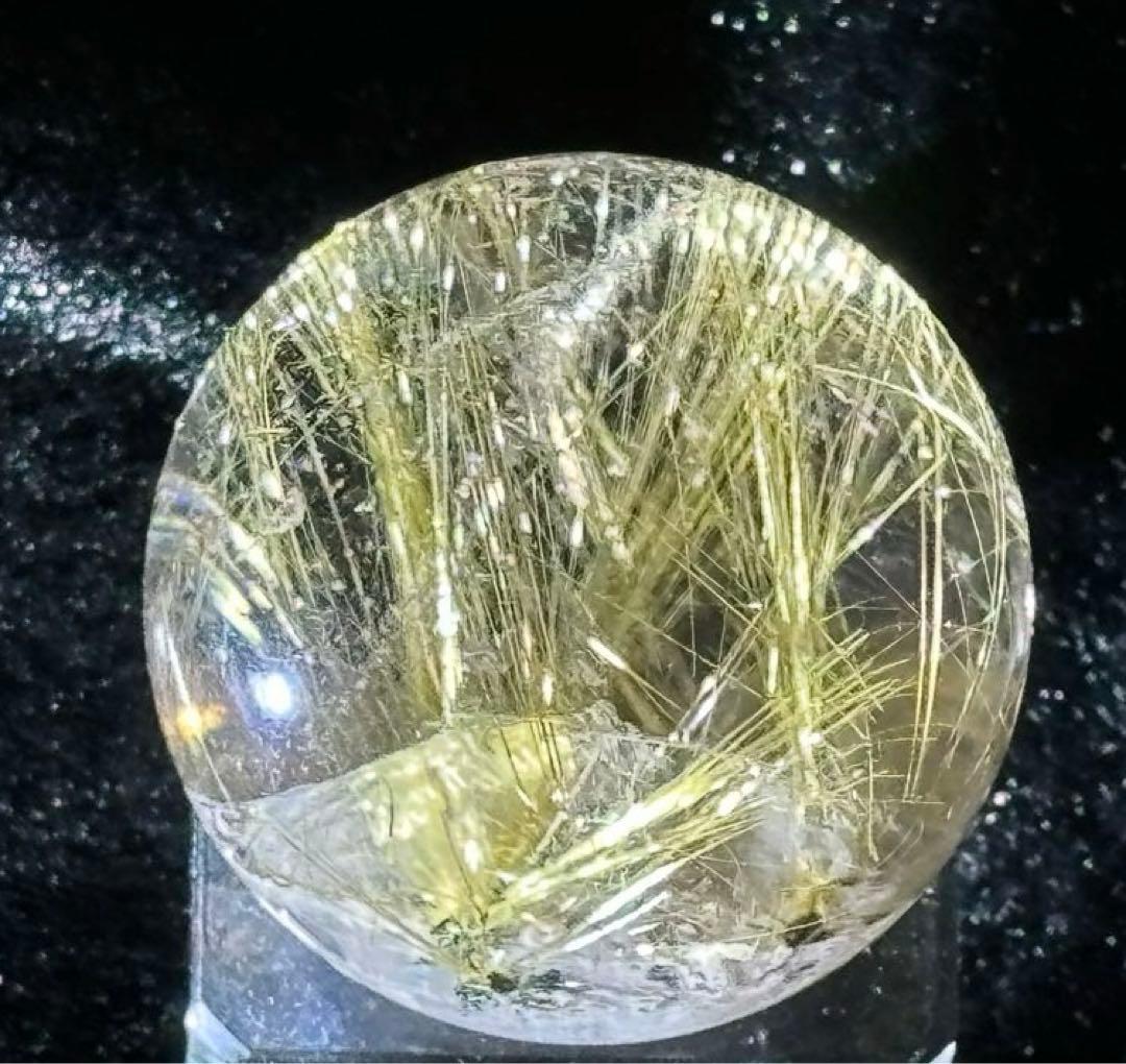 【金運、仕事運上昇】虹入り！タイチンルチルスフィア ⭐️R 143