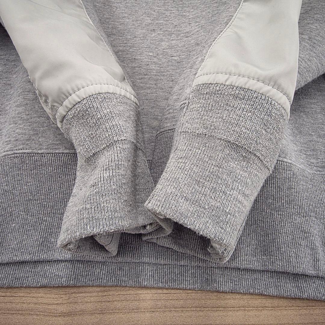 sacai サカイ スポンジ スゥエット プルオーバー　トレーナー Sサイズ