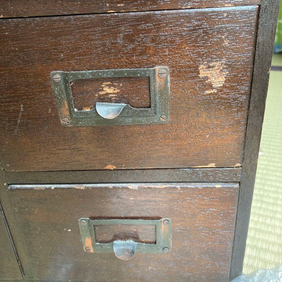 木製　引き出し　収納 古箪笥