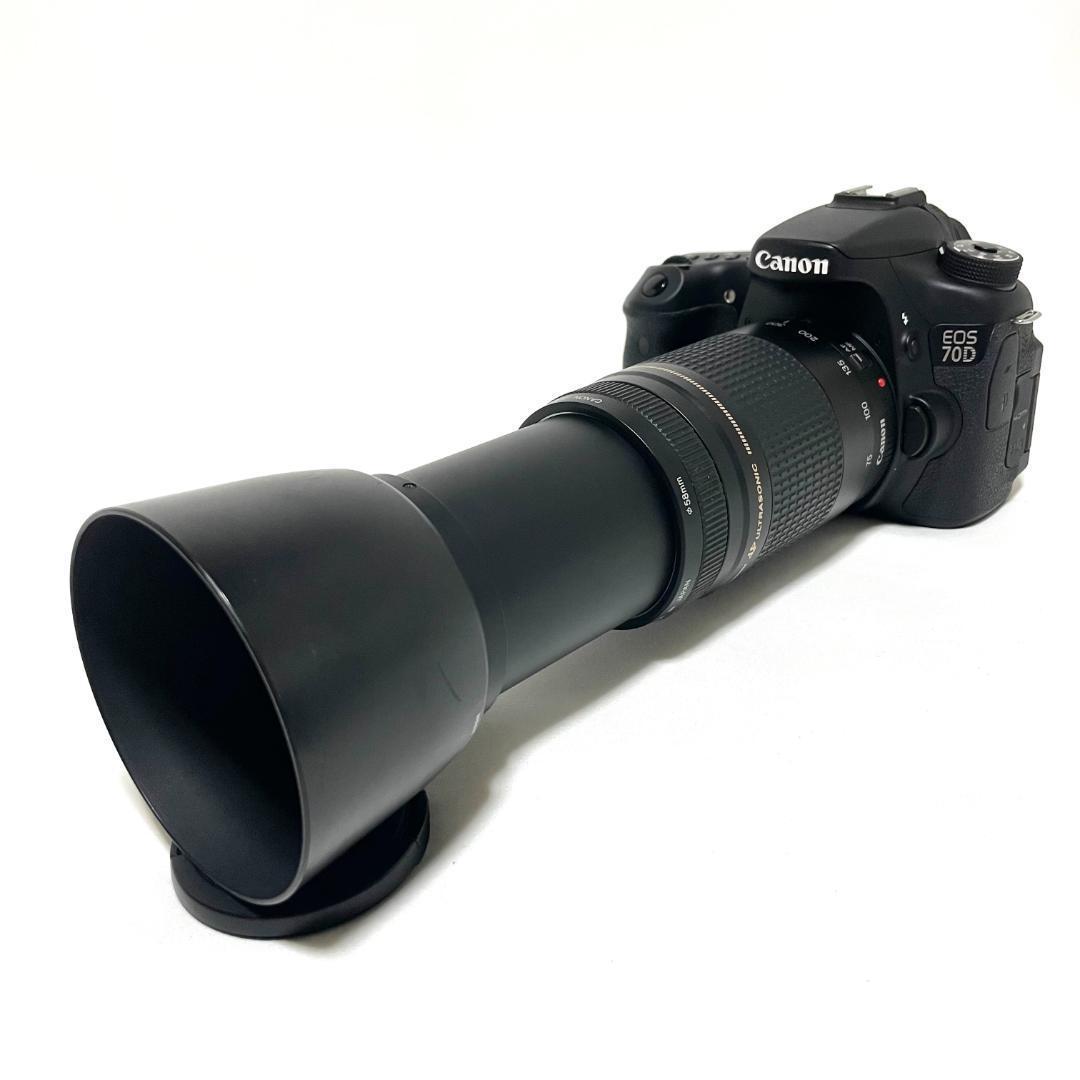 初心者セット❣️ Canon EOS 70D 超望遠Wレンズキット すぐ使える✨