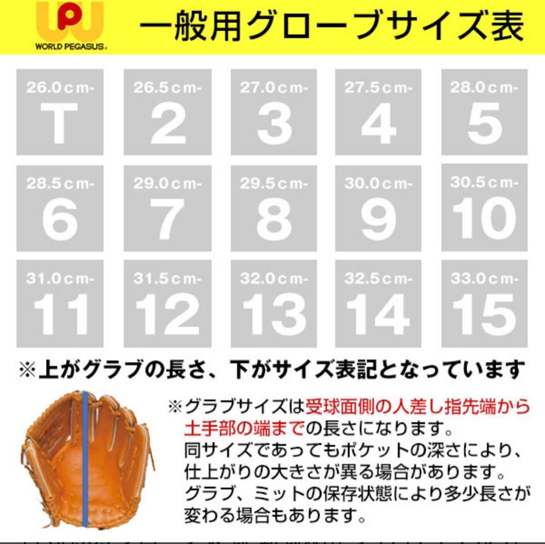 ワールドペガサス硬式軟式兼用 ライパチモデル 外野手用　左投げ　トクサンTV