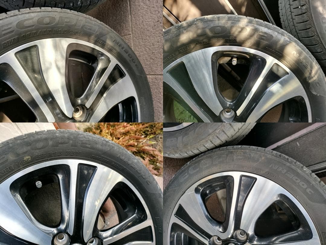 送料込み ホンダN-ONE 15インチ BS 165/55R15 2023年4本