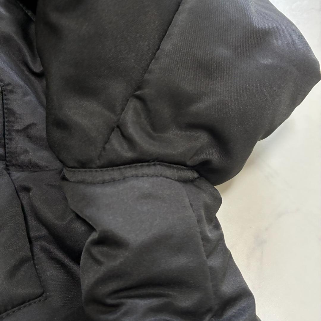 y2k CECIL McBEE ファー付中綿ブルゾン 平成ギャル M（B617）