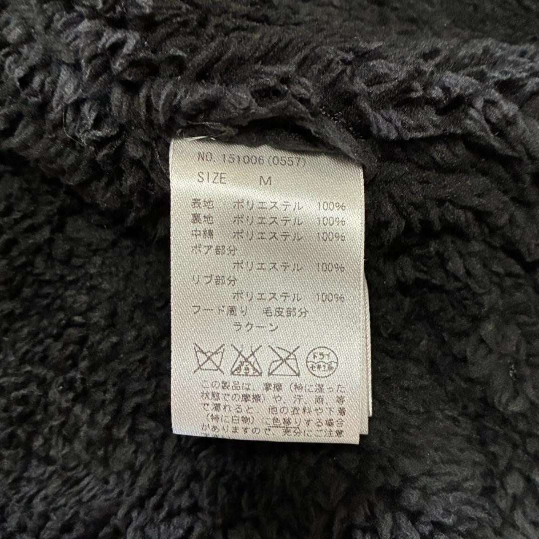 y2k CECIL McBEE ファー付中綿ブルゾン 平成ギャル M（B617）