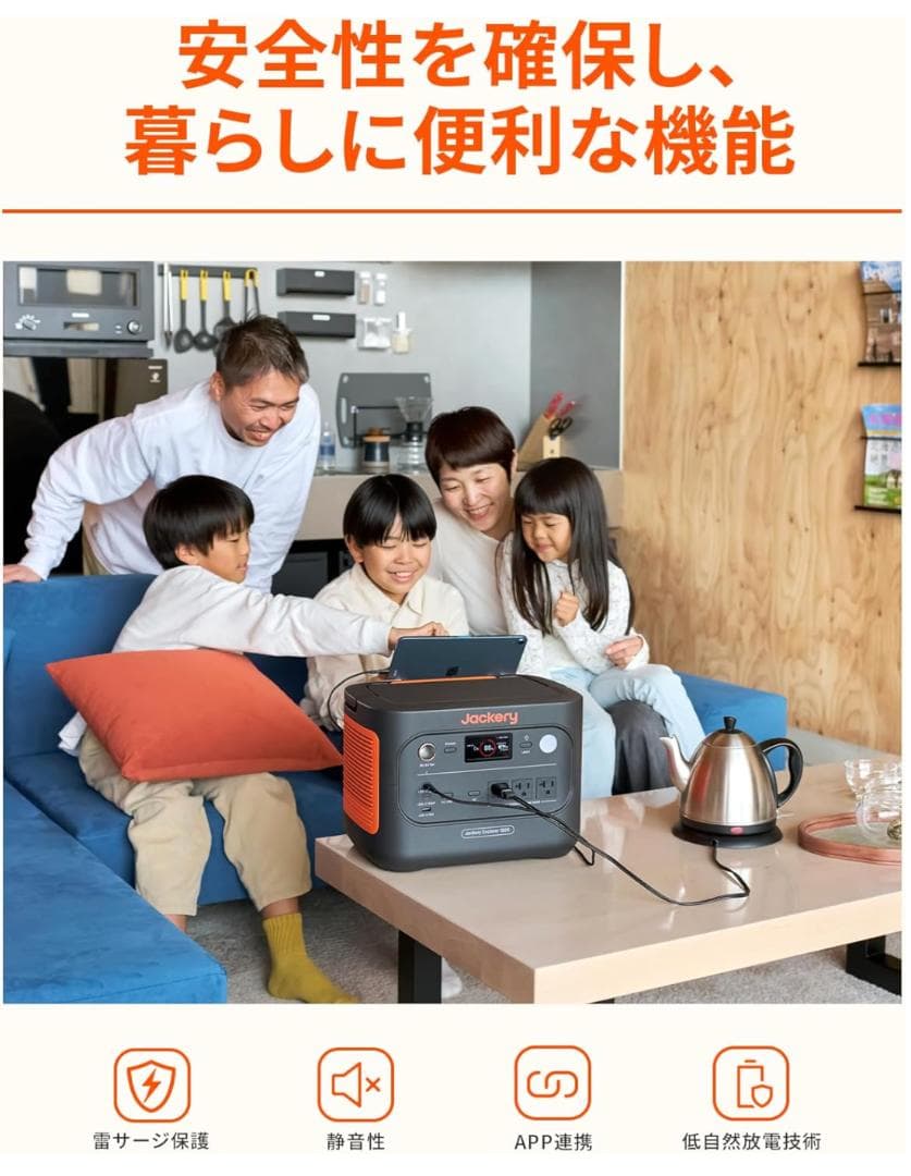 [未使用] Jackery ポータブル電源 1500 New 1536Wh
