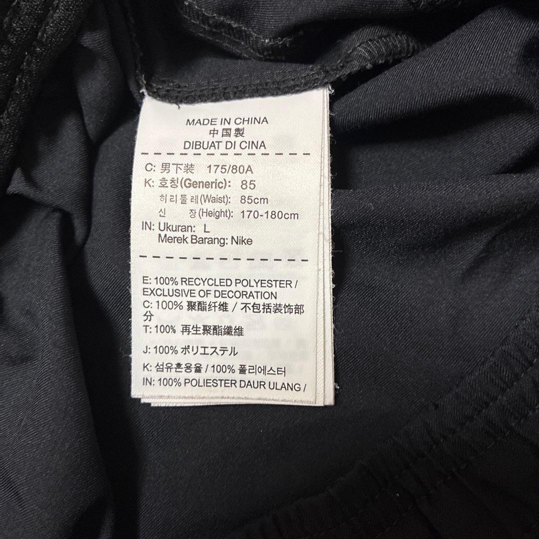 Nike テニス ゲームシャツ&ブラックハーフパンツ L /フェデラー