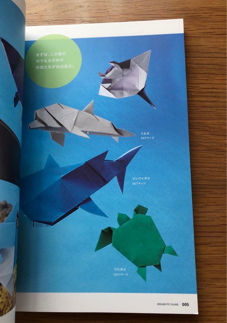 ORIGAMI PET  おりがみペットアイランド　フチモトムネジ