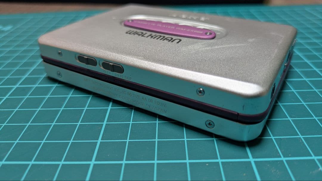 SONY WALKMAN WM-EX999 パープル　バッテリーボックス付属