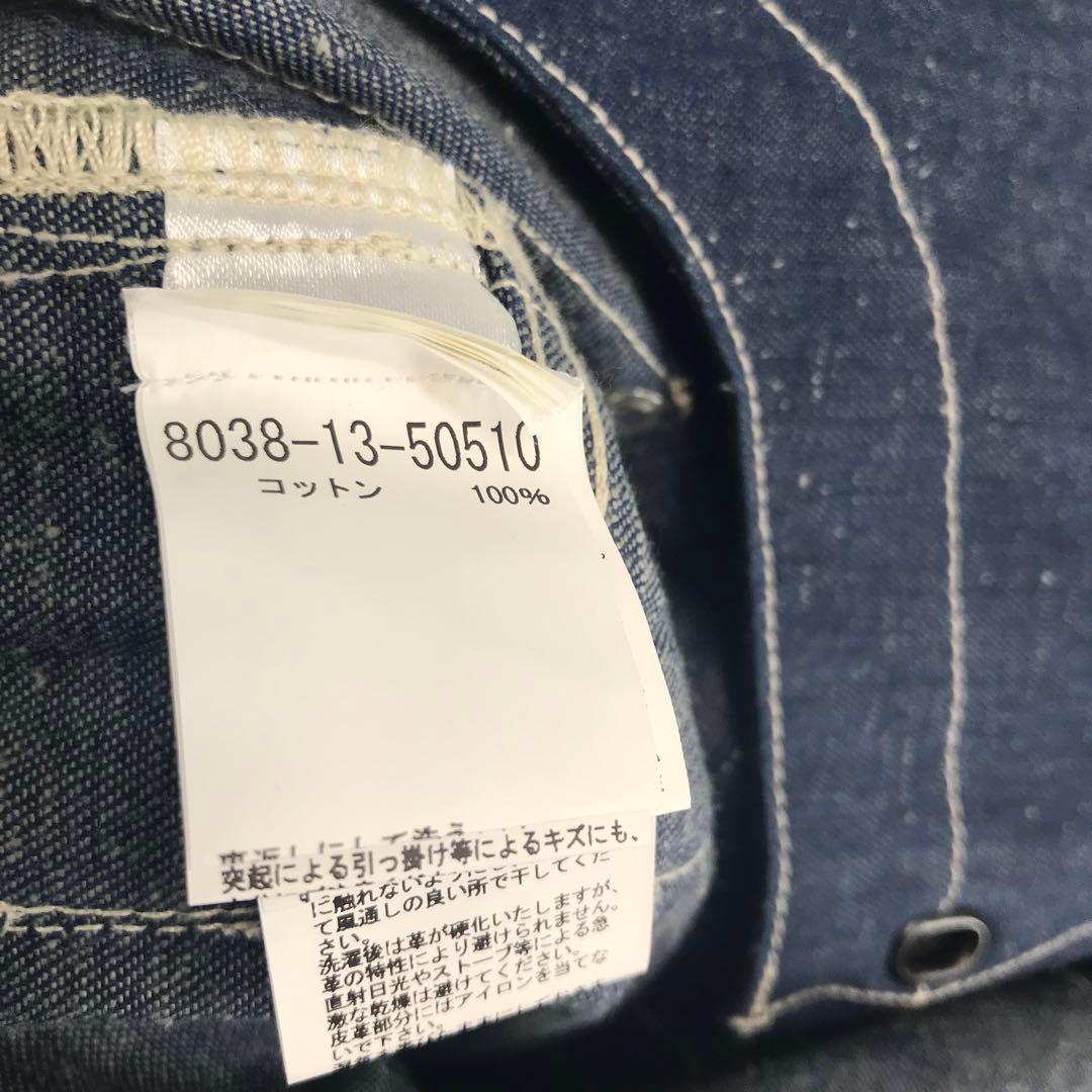 ナイジェルケーボン　オーバーオール　50　つなぎ　インディゴ