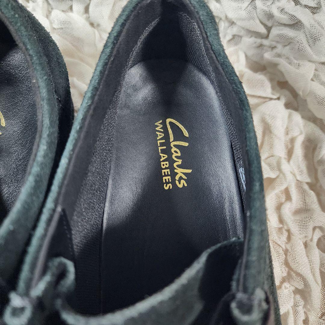 宇婆クラークス ワラビー エボ ウォータープルーフ スエード