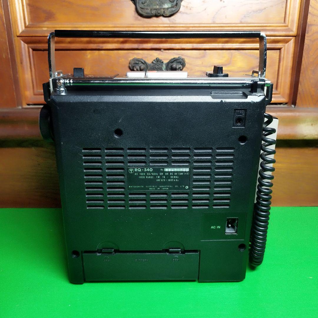 National　２BANDラジカセ　RQ-540（MAC GT）