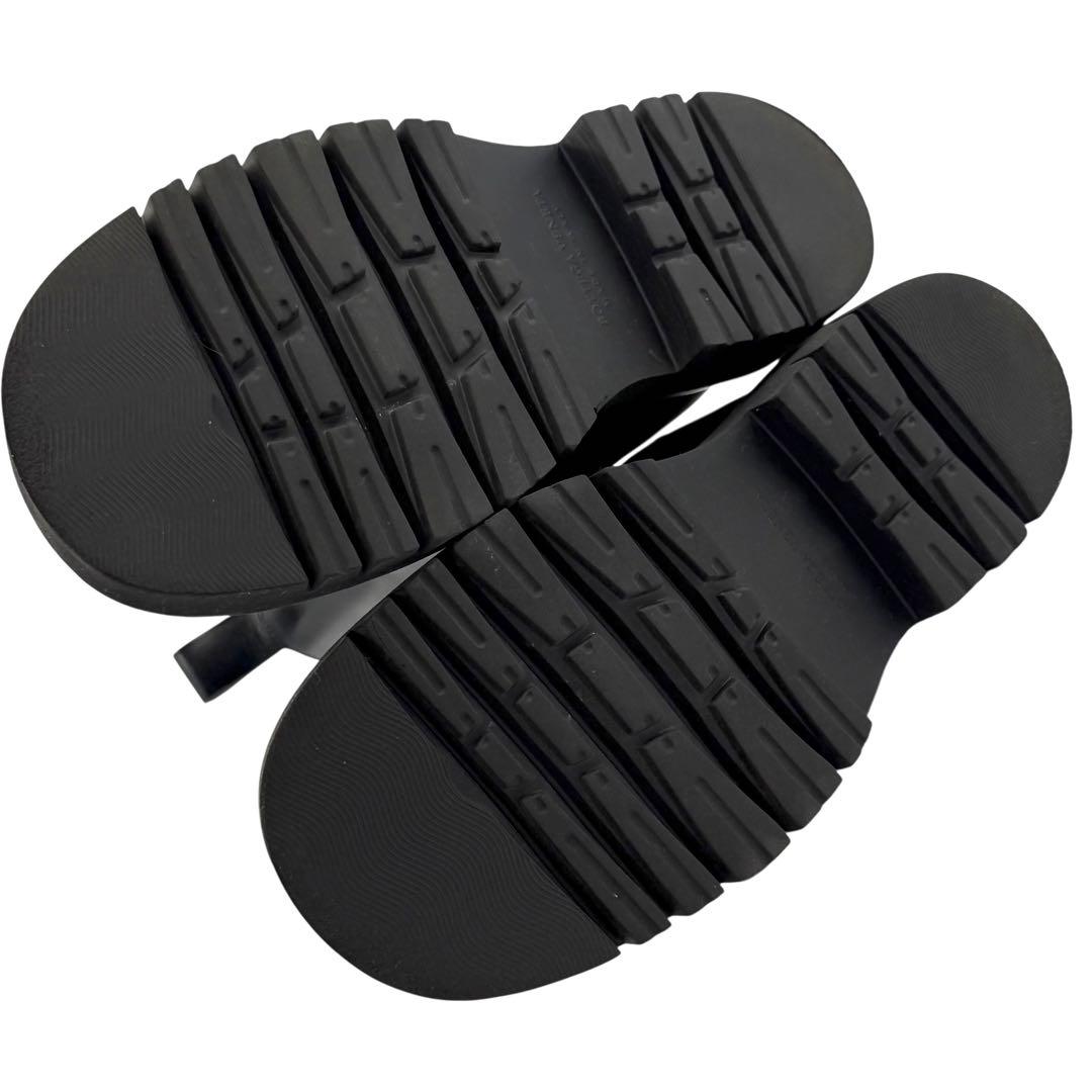 【極美品☆箱付き】ボッテガヴェネタ　サイドゴアブーツ　ラグ　レザー　ロング　革靴