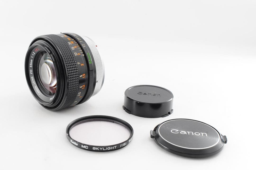 Canon LENS FD 55mm F1.2 S.S.C. くもりの無い光学