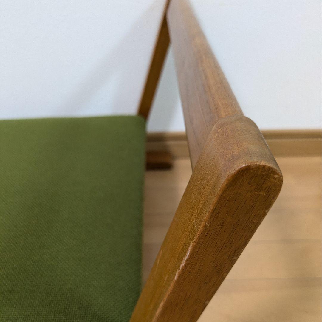 キト ザガク zagaku 座椅子正座胡座 コンパクト グリーン緑ウォールナット