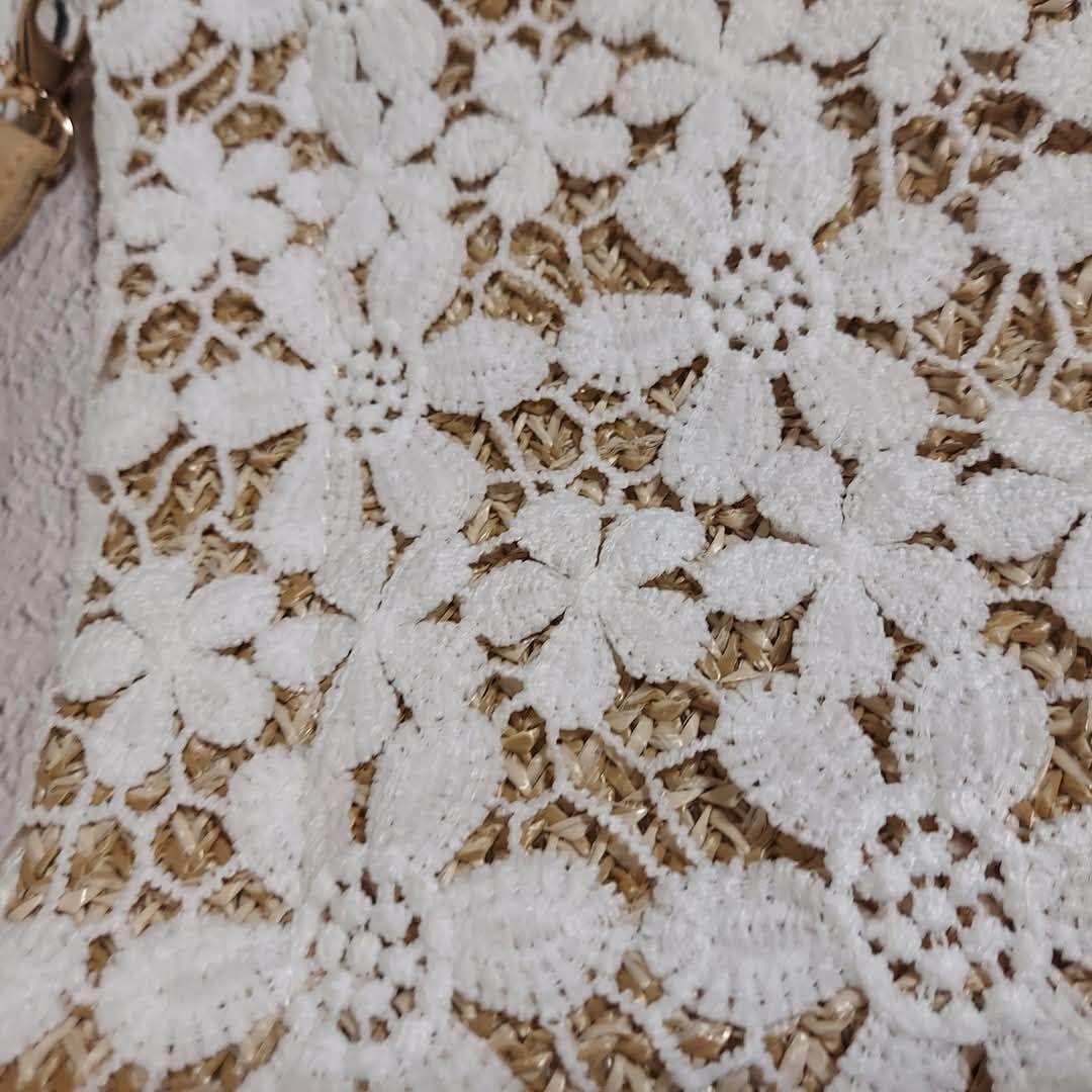 【肩掛け&手さげ】 花柄 かごバッグ ショルダー ミニバック 春夏お薦め♡