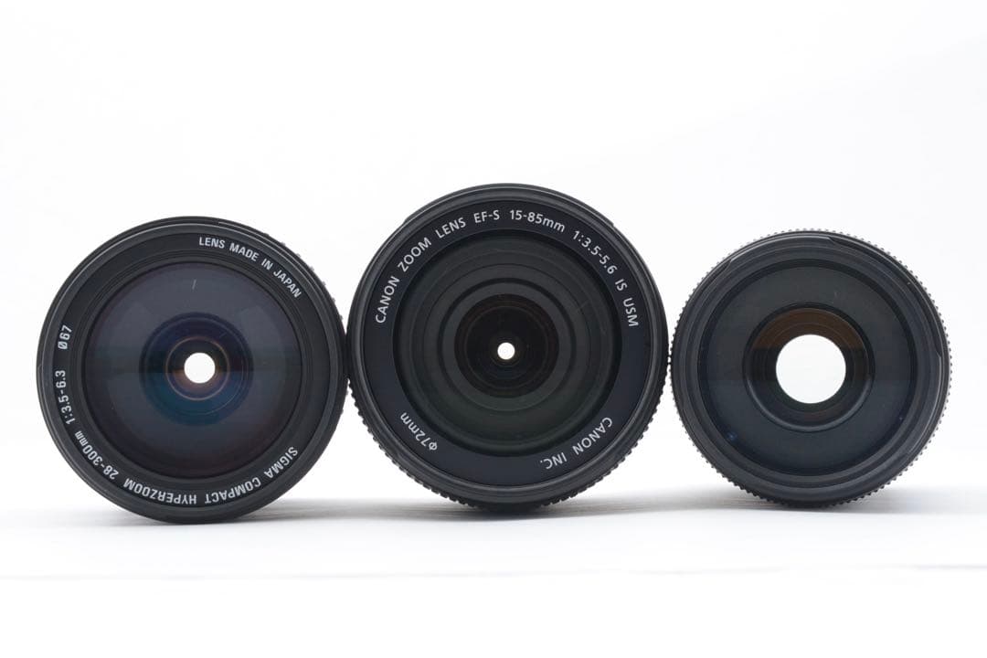 デジタル一眼レフカメラ Canon EOS 90Dトリプルレンズセット