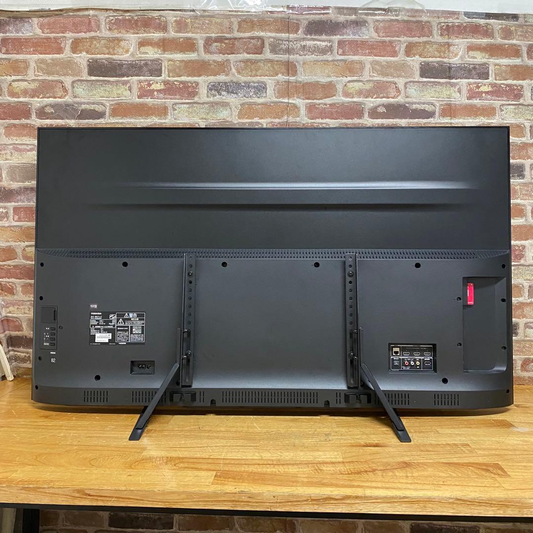 東芝 55V型 4Kチューナー内蔵 液晶テレビ レグザ 55M520X W録画○