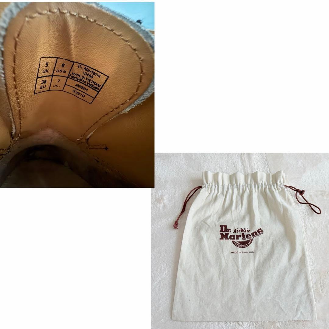 未使用級✨ドクターマーチン BEX ブローグ バイカラー 保存袋25cm